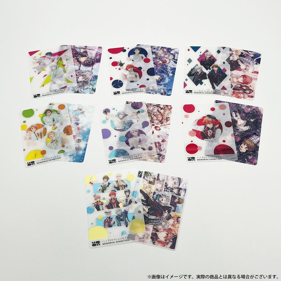 アニメ アイドリッシュセブン　MEMORIAL EXHIBITION ジャケットビジュアル クリアカード Vol.2（1パック2枚入り／全7種ランダム・7パック入りセット） 【2025年9月中旬頃より順次お届け予定】