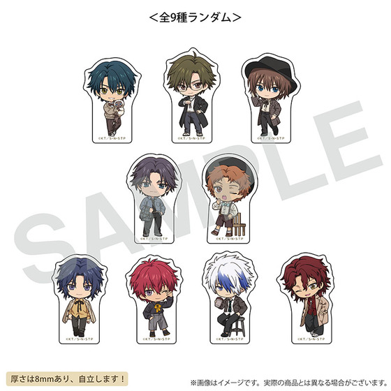 新テニスの王子様 POP UP STORE ～Autumn 2025～ トレーディング ミニアクリルブロック（全9種・ランダム1個入り） 【2026年3月中旬より順次お届け】