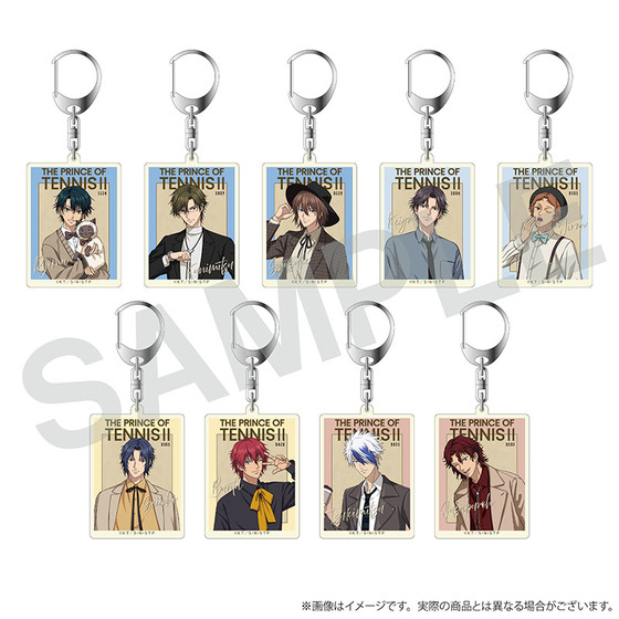 新テニスの王子様 POP UP STORE ～Autumn 2025～ アクリルキーホルダー（全9種） 【2026年3月中旬より順次お届け】