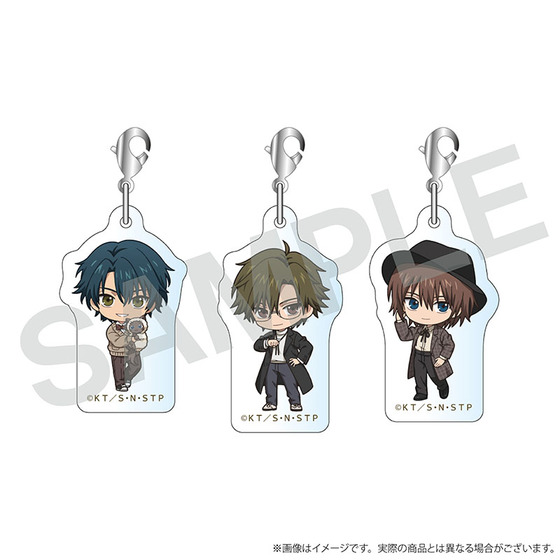 新テニスの王子様 POP UP STORE ～Autumn 2025～ チャームセット A（越前＆手塚＆不二） 【2026年3月中旬より順次お届け】