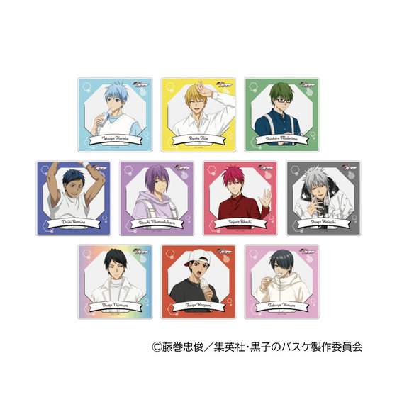 黒子のバスケ アクリルコースター (キャラポップストア Hang Out in