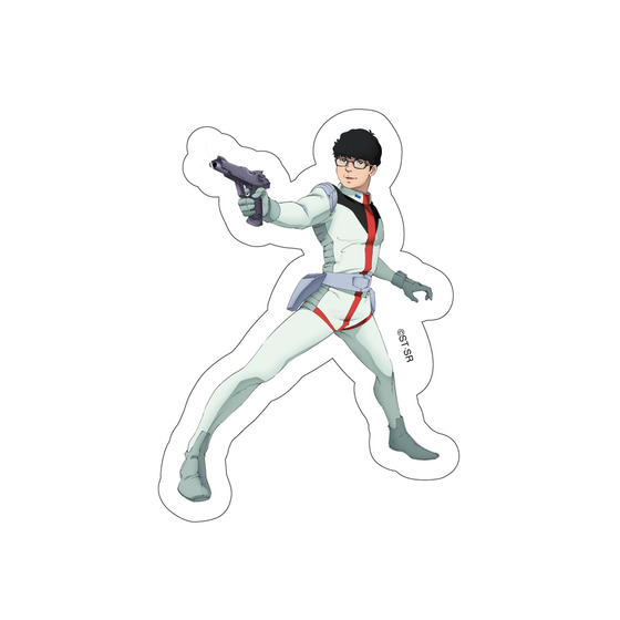 GGGP×RAGEコラボ オリジナルステッカーセットA (キャスターイラスト) 【2026年2月中下旬頃お届け予定】