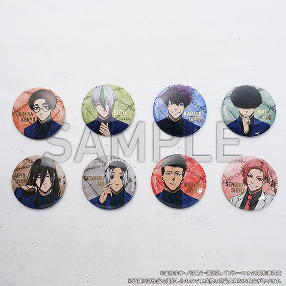 凪誠士郎　トレーディングホログラム箔押し缶バッジ　ブルーロック展　ブルロ　エゴ展 ブルーロック展 EGOIST EXHIBITION the animation トレーディング