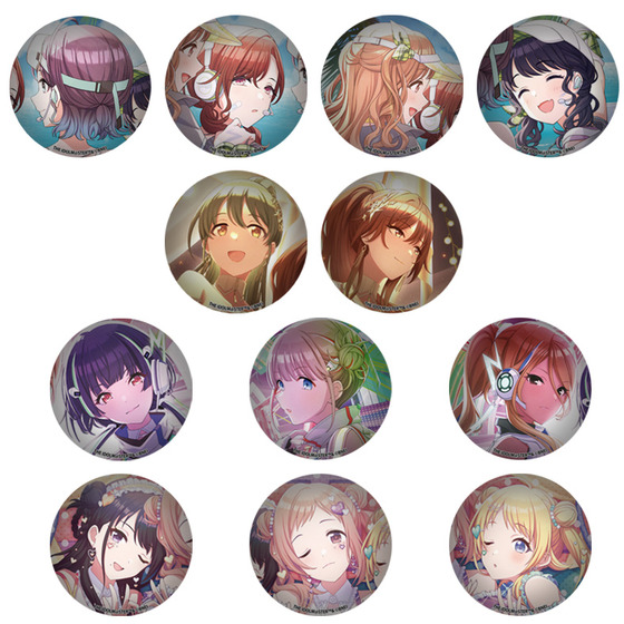 THE IDOLM@STER SHINY COLORS Song for Prism 愛しき日々 / Fading Stars / Future Transit / KoiKyun！ ランダム缶バッジ