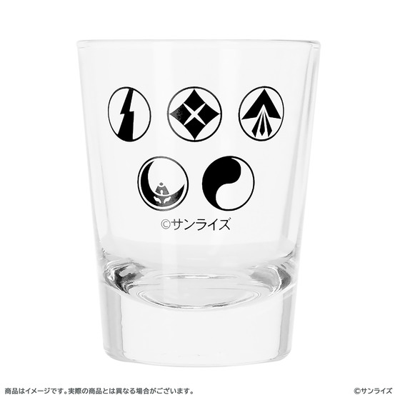 鎧伝サムライトルーパー ペアショットグラス 【『鎧伝サムライトルーパー』POP UP SHOP in AMNIBUS STORE 事後通販（2026年3月下旬発送）】