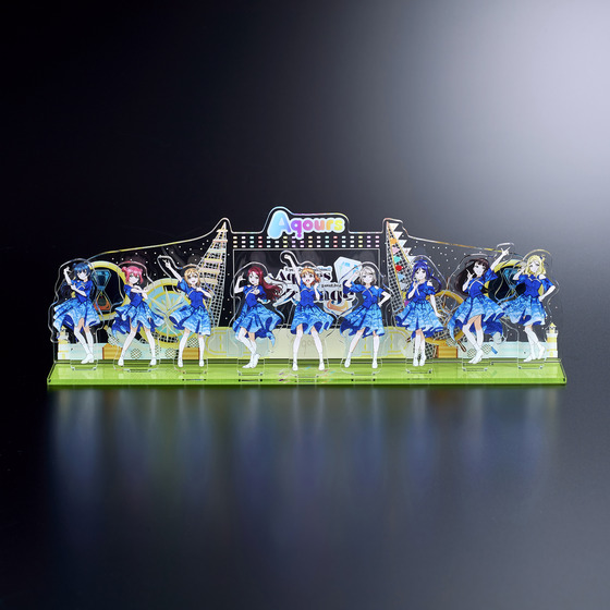 Fashion Live Theater アクリルオブジェ ラブライブ！サンシャイン!! 浦の星女学院購買部 ライブステージ