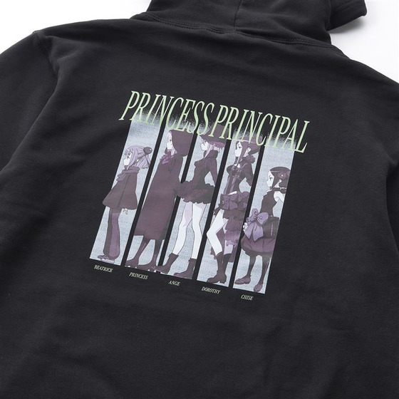 プリンセス・プリンシパル Crown Handler グラフィックアートパーカー