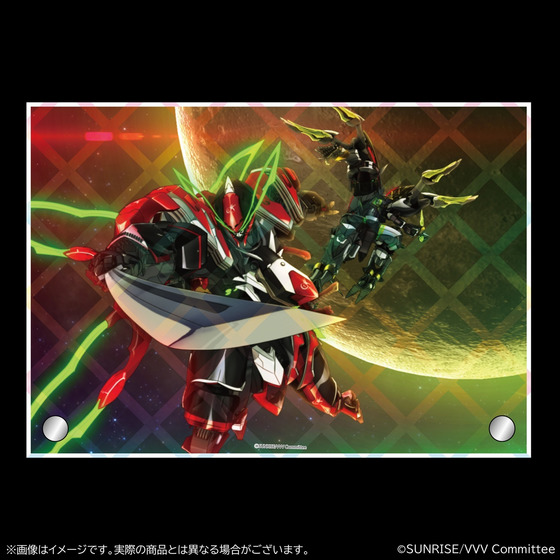 革命機ヴァルヴレイヴ A5ホログラムアクリルアート（全3種）