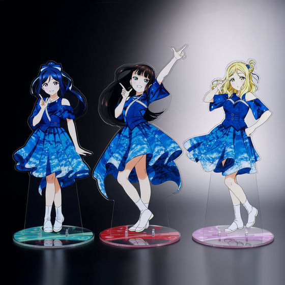 ラブライブ！サンシャイン!! 浦の星女学院購買部 「永久hours」 1/4スケール BIGアクリルフィギュア3年生（全3種）