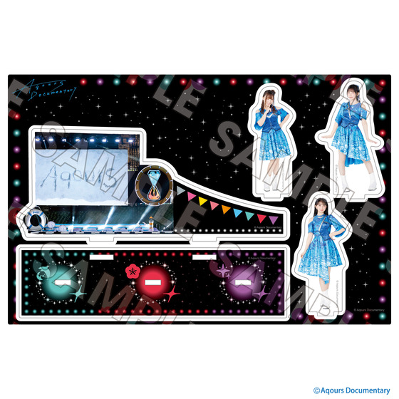 Aqours Documentary　アクリルジオラマ　＜3年生＞【2026年2月下旬頃より順次お届け予定】