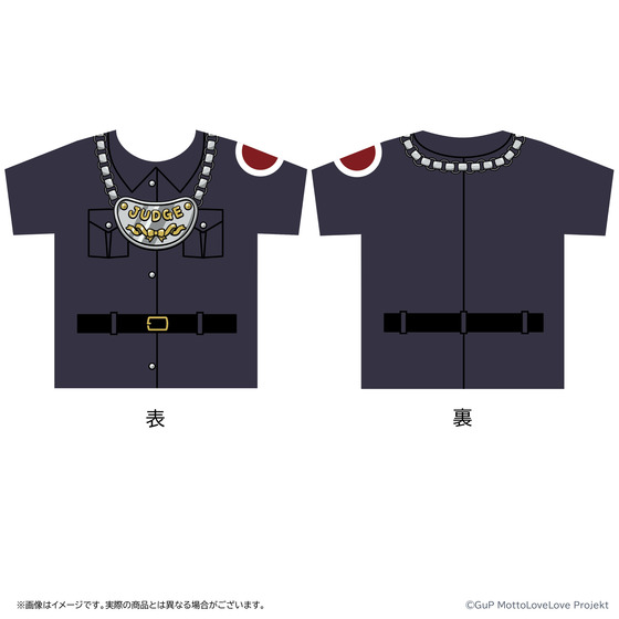 ガールズ＆パンツァー もっとらぶらぶ作戦です！ 第1幕 日本戦車道連盟 審判員なりきりフルグラフィックＴシャツ(全3サイズ)