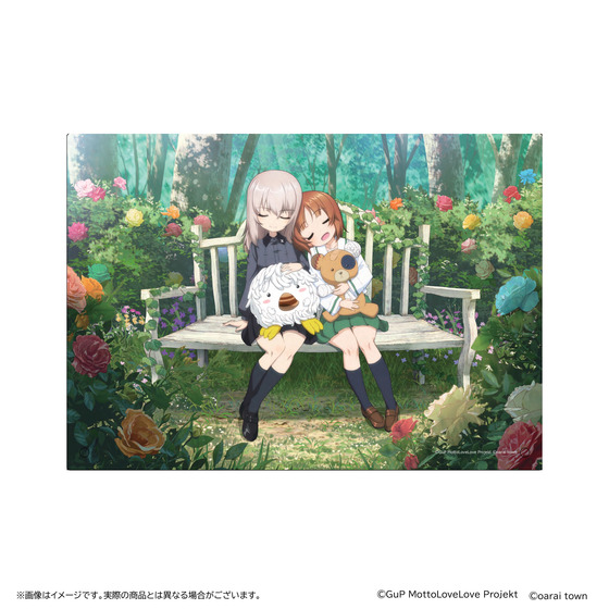 ガールズ＆パンツァー もっとらぶらぶ作戦です！ 第1幕 B5アクリルパネル【夢の中のエリカとみほ】