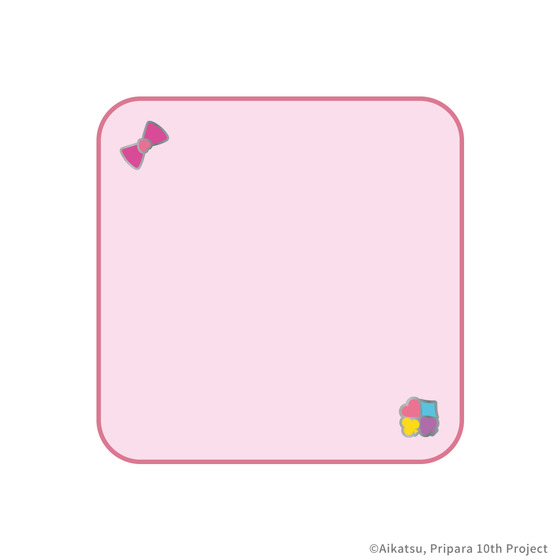 アイカツ！×プリパラ THE MOVIE -出会いのキセキ！- 刺繍タオルハンカチ 【2026年2月上旬頃より順次発送予定】