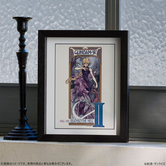 【受注生産】 新機動戦記ガンダムＷ 額装アート〈新機動戦記ガンダムW DVD COLLECTION イラスト〉【デュオ・マックスウェル】 【2026年3月下旬発送】