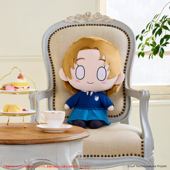 【受注生産】 ガールズ＆パンツァー もっとらぶらぶ作戦です! ミニペコ ビッグぬいぐるみ