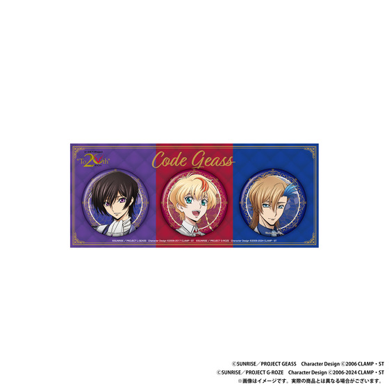 コードギアス Project “To 20th”イベント 缶バッジセット