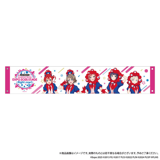 U-NEXT MUSIC FES LoveLive! Series EXPO 2025 STAGE ~Right now!~ マフラータオル