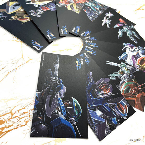 蒼き流星SPTレイズナー ポストカードセット 【装甲騎兵ボトムズ 総合模型演習 2025 事後通販（2026年2月下旬より順次発送）】