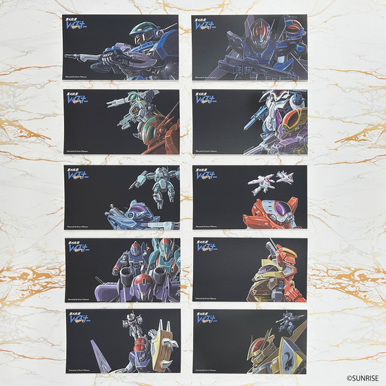 蒼き流星SPTレイズナー ポストカードセット 【装甲騎兵ボトムズ 総合模型演習 2025 事後通販（2026年2月下旬より順次発送）】