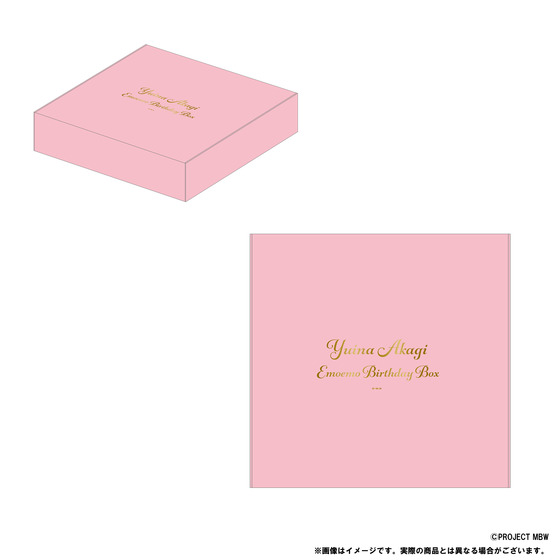 前橋ウィッチーズ YUINA AKAGI EMOEMO BIRTHDAY BOX