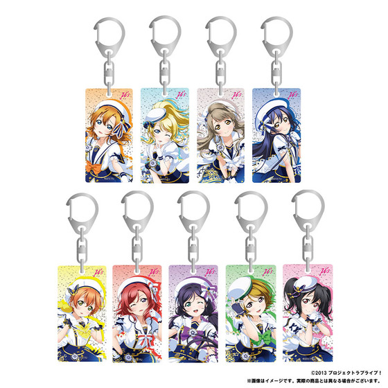 ラブライブ！シリーズ15周年記念 ラブライブ！POP UP STORE グリッタースティックキーホルダー（スターライト・セーラーver）（全9種） 【2026年4月下旬頃より順次お届け予定】