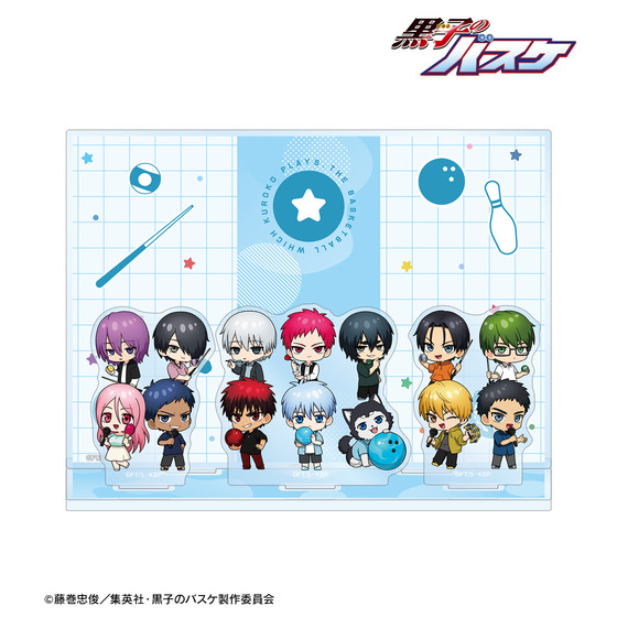 黒子のバスケ 集合 ちびキャラ アクリルジオラマ【2026年2月中旬より順次発送】
