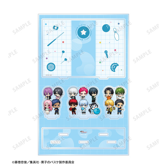 黒子のバスケ 集合 ちびキャラ アクリルジオラマ【2026年2月中旬より順次発送】