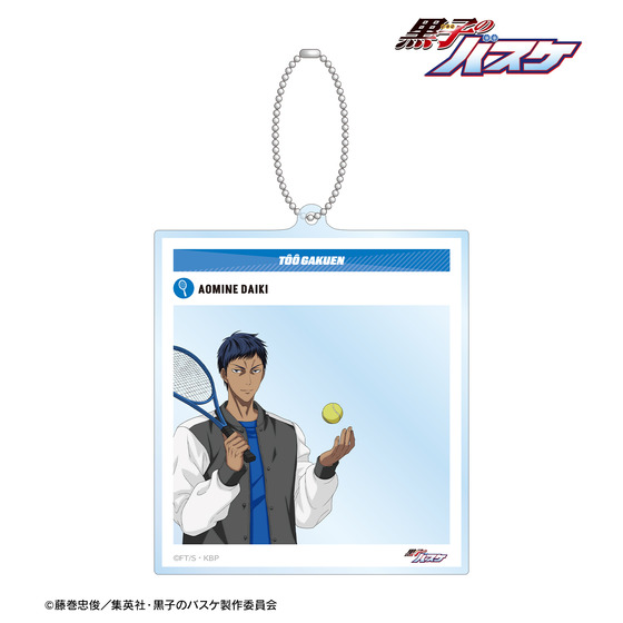 黒子のバスケ 描き下ろし 青峰大輝 スポーツホリデーver. SNS風BIGアクリルキーホルダー【2026年2月中旬より順次発送】