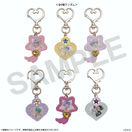 ぴえろ魔法少女シリーズ ランダムフレームチャーム［魔法の天使クリィミーマミ］（全6種・ランダム・1個入り）【2026年5月上旬より順次発送】