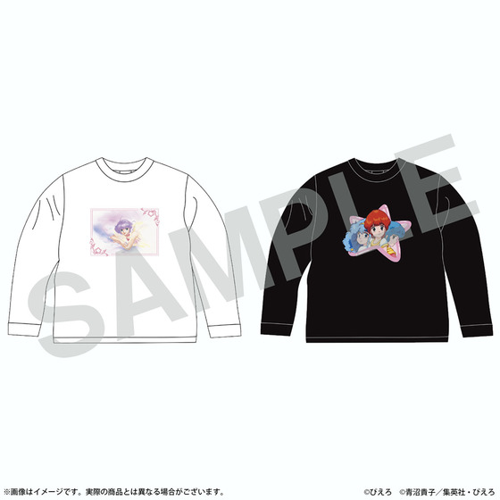 ぴえろ魔法少女シリーズ ロングスリーブTシャツ　［艶姿魔法の三人娘］（BLACK・全3サイズ）【2026年5月上旬より順次発送】