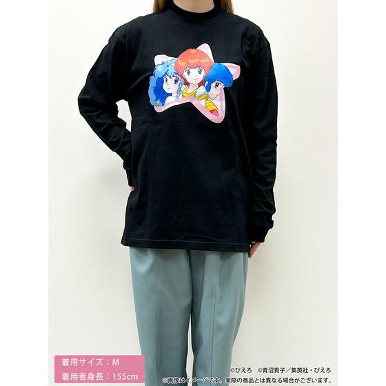 ぴえろ魔法少女シリーズ ロングスリーブTシャツ　［艶姿魔法の三人娘］（BLACK・全3サイズ）【2026年5月上旬より順次発送】