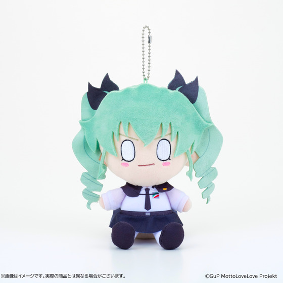 ガールズ＆パンツァー もっとらぶらぶ作戦です！ 第2幕 ボールチェーン付きぬいぐるみ【アンチョビ】