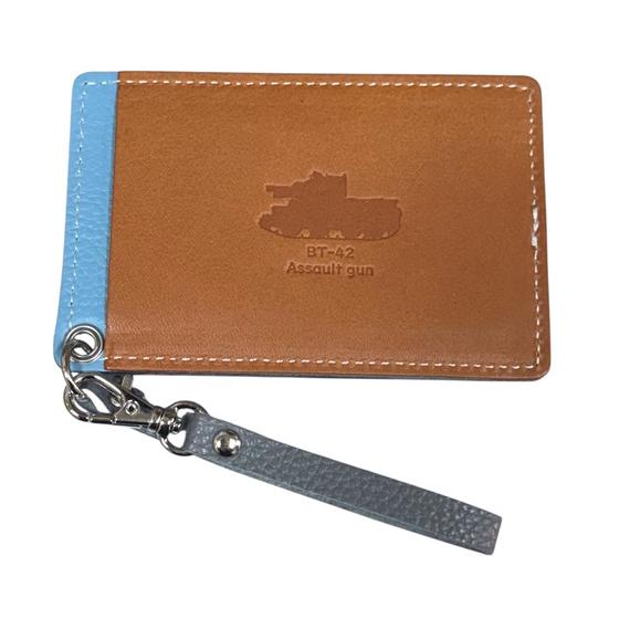 ガールズ＆パンツァー最終章　レザー単パスケース　継続高校 【オンラインミニミニホビーショー／2026年4月発送】