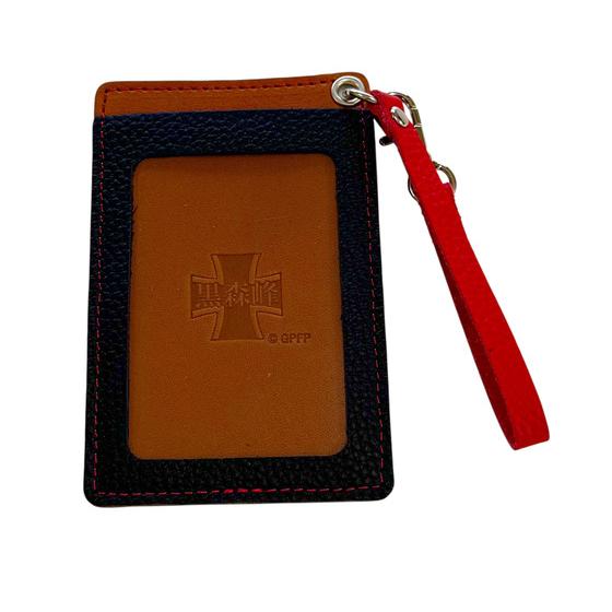 ガールズ＆パンツァー最終章　レザー単パスケース　黒森峰女学園 【オンラインミニミニホビーショー／2026年4月発送】