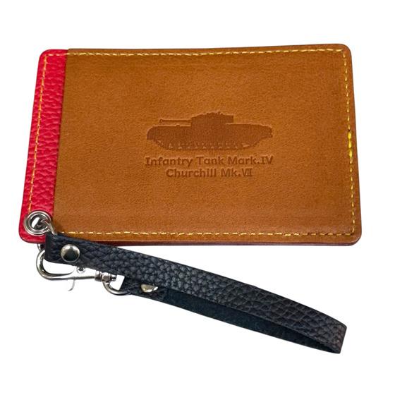 ガールズ＆パンツァー最終章　レザー単パスケース　聖グロリアーナ女学院 【オンラインミニミニホビーショー／2026年4月発送】