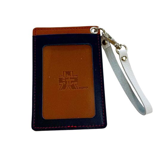 ガールズ＆パンツァー最終章　レザー単パスケース　大洗女子学園 【オンラインミニミニホビーショー／2026年4月発送】