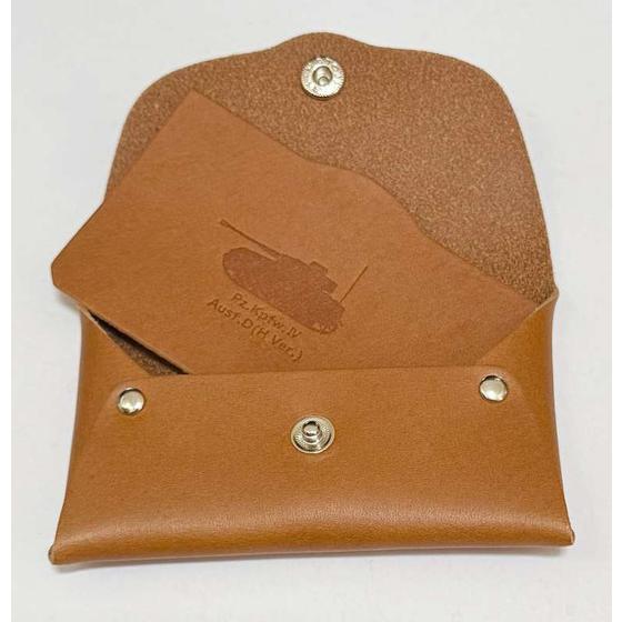 ガールズ＆パンツァー最終章　レザースリムカードケース　大洗女子学園 【オンラインミニミニホビーショー／2026年4月発送】