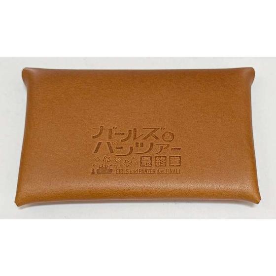ガールズ＆パンツァー最終章　レザースリムカードケース　知波単学園 【オンラインミニミニホビーショー／2026年4月発送】
