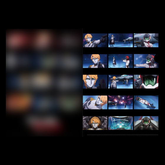 ヤマトよ永遠に REBEL3199 クリアファイルセットAセット