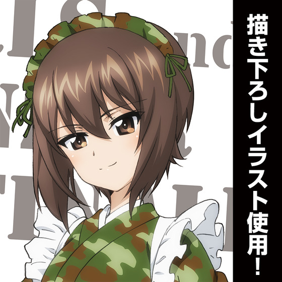 西住まほ B2タペストリー ミリタリーメイド 【オンラインミニミニホビーショー／2026年4月発送】