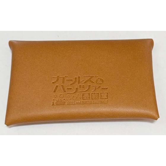 ガールズ＆パンツァー最終章　レザースリムカードケース　サンダース大学付属高校 【オンラインミニミニホビーショー／2026年4月発送】