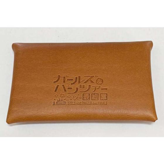 ガールズ＆パンツァー最終章　レザースリムカードケース　継続高校 【オンラインミニミニホビーショー／2026年4月発送】