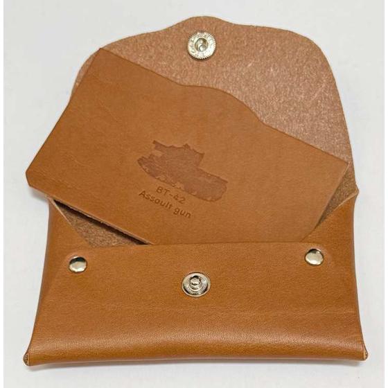 ガールズ＆パンツァー最終章　レザースリムカードケース　継続高校 【オンラインミニミニホビーショー／2026年4月発送】