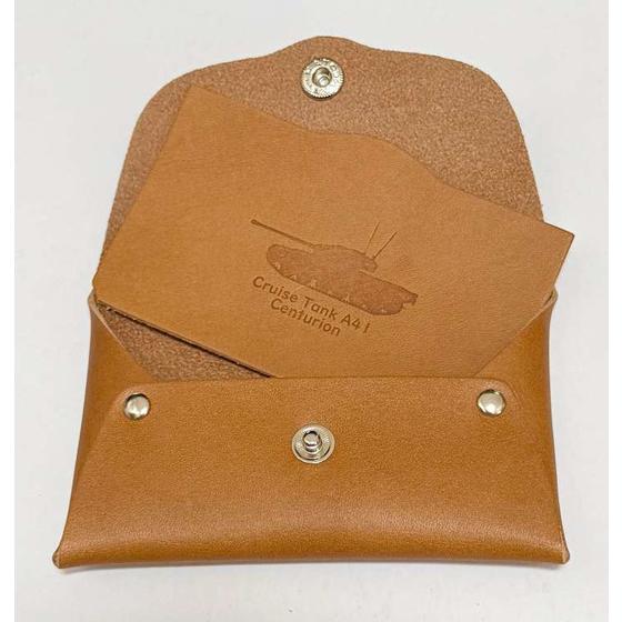 ガールズ＆パンツァー最終章　レザースリムカードケース　大学選抜 【オンラインミニミニホビーショー／2026年4月発送】