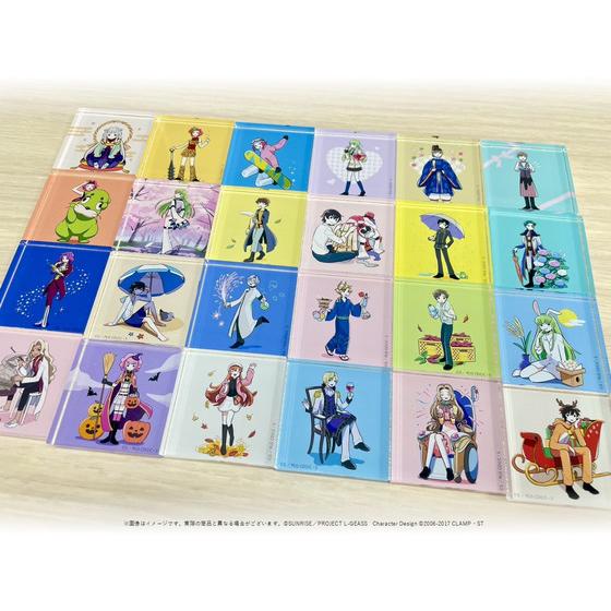 コードギアス 反逆のルルーシュ ぷちゆるコードギアスらいふSeason2　ミニアクリルブロック【全24種】