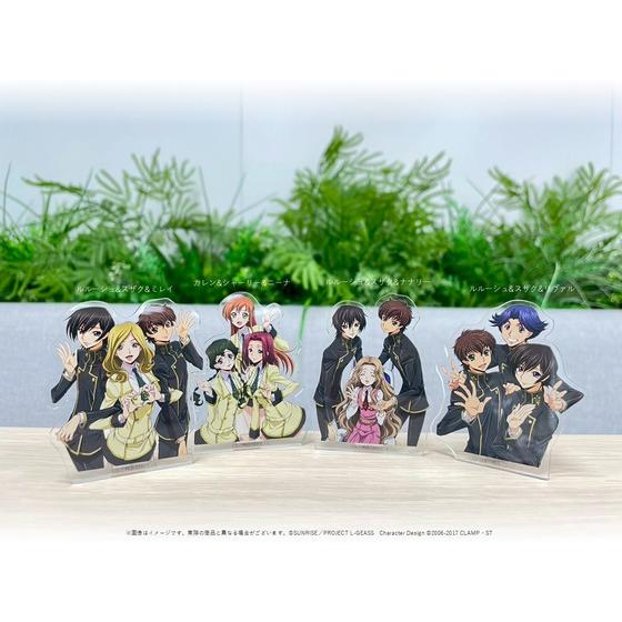 コードギアス 反逆のルルーシュ 生徒会報HOPE！　アクリルクリップスタンド【全4種】