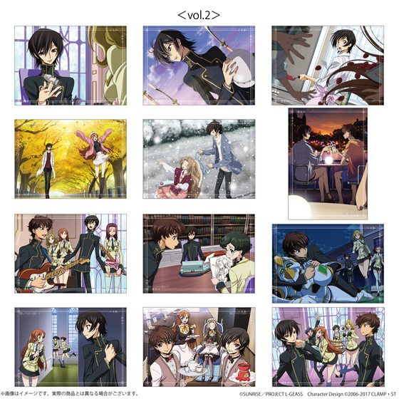 コードギアス 反逆のルルーシュ 生徒会報HOPE！　クリアカード【全2種】