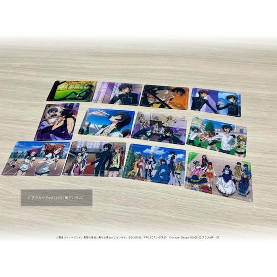 コードギアス 反逆のルルーシュ 生徒会報HOPE！　クリアカード【全2種】