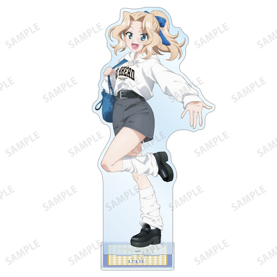 ガールズ＆パンツァー 最終章 描き下ろし ケイ デート私服ver. 特大アクリルスタンド 【オンラインミニミニホビーショー／2026年4月発送】