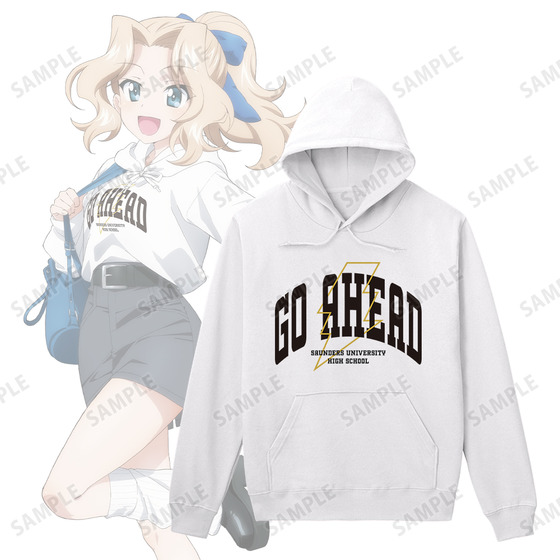 ガールズ＆パンツァー 最終章 描き下ろし デート私服ver. ケイ パーカーユニセックス(全2サイズ) 【オンラインミニミニホビーショー／2026年4月発送】